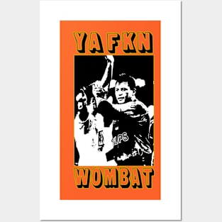 Balmain Tigers - Steve Roach - YA FKN WOMBAT! Posters and Art